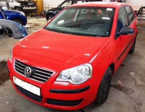 покраска крыла